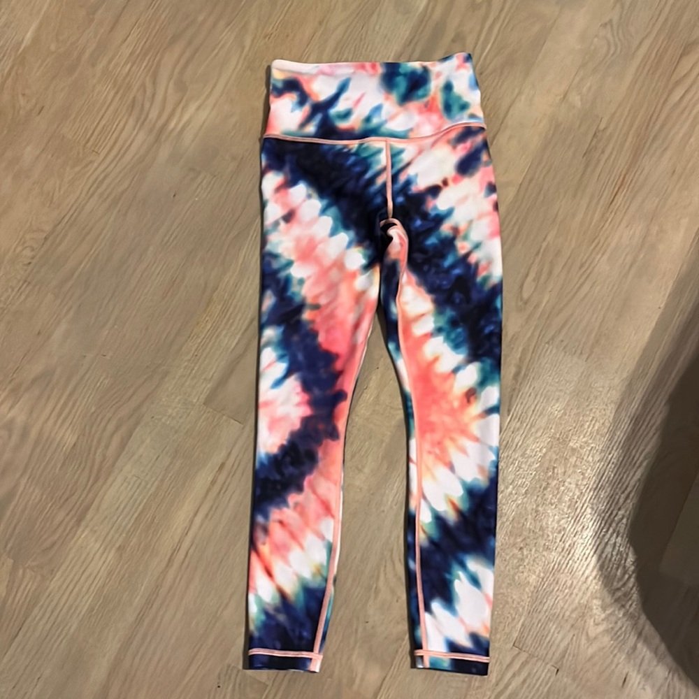 Athleta size xxs rainbow leggings